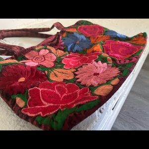 Mexican handbag, multicolored